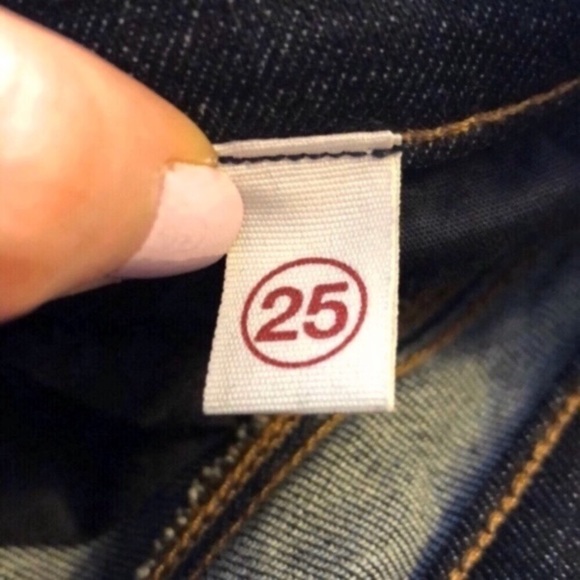 J Brand Jeans Size 25 dark wash - Picture 4 of 7
